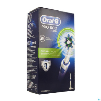 Oral b crossaction 600