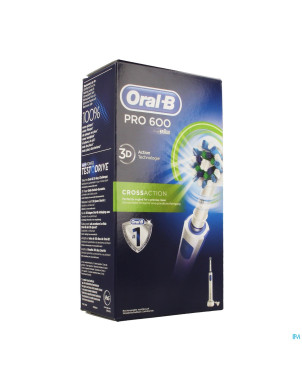 Oral b crossaction 600