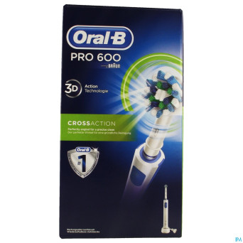 Oral b crossaction 600