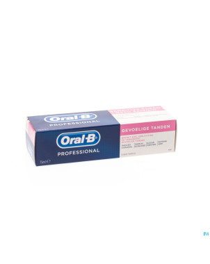 Oral b professional sensitive dentifrice    75ml