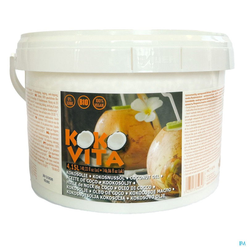Kokovita huile bio    4,15l