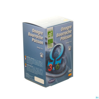 Onagre-bourrache-poisson nf    caps  60 orthonat