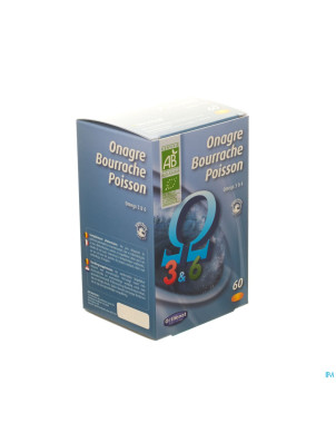 Onagre-bourrache-poisson nf    caps  60 orthonat