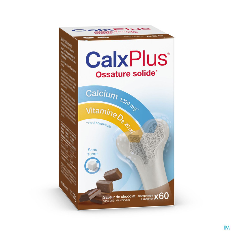 Calxplus chocolat    comp 60