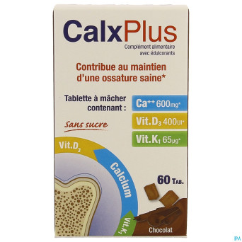 Calxplus chocolat    comp 60