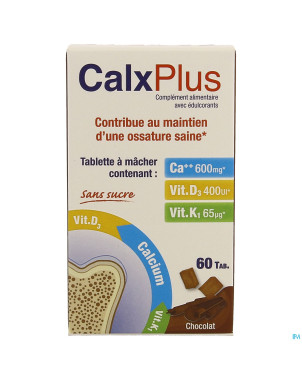 Calxplus chocolat    comp 60