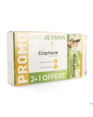 Ecophane biorga comp 3x60 2+1 gratuit