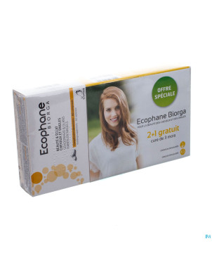 Ecophane biorga comp 3x60 2+1 gratuit