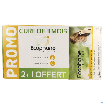 Ecophane biorga comp 3x60 2+1 gratuit