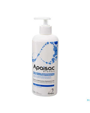 Apaisac biorga emuls nettoyant hydra. 24h fl 400ml