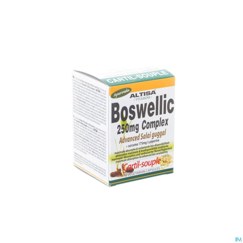 Altisa boswellic extrait 250mg complex  v-caps  50