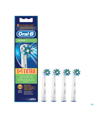 Oral-b refill crossaction 3+1