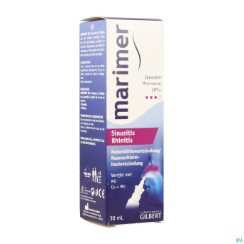 Marimer eau mer hypertonique spray    30ml
