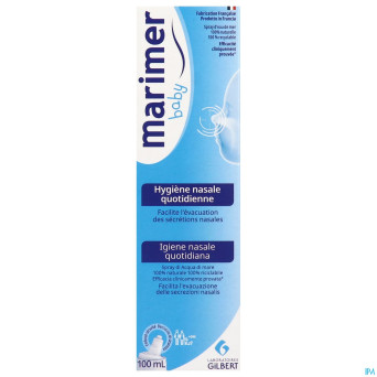 Marimer baby eau mer isotonique spray    100ml