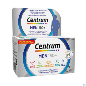 Centrum men 50+    comp 30