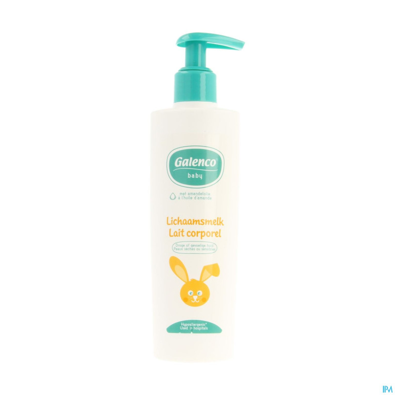 Galenco bb lait corp. peau sens. sec 200ml