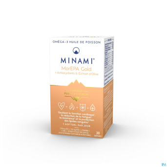 Minami morepa smart fats gold    softgels  30
