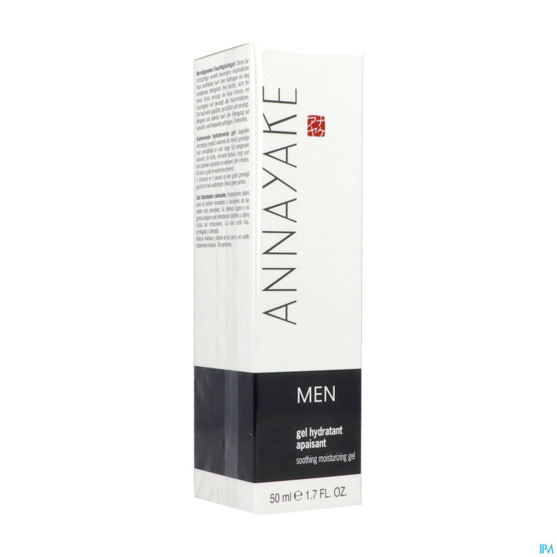 Annayake men gel hydra apaisant    airless 50ml