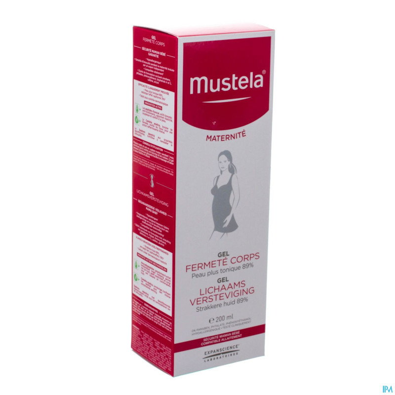 Mustela mat gel fermete corps    200ml