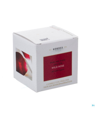 Korres kf masque peeling rose sauv. 1ah 10%   40ml