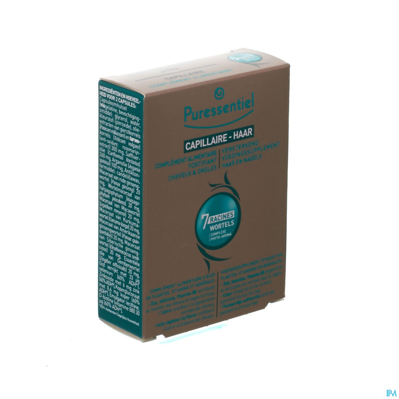 Puressentiel capillaire fortifiant chev    caps 30