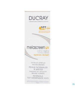 Ducray melascreen uv creme legere 40ml