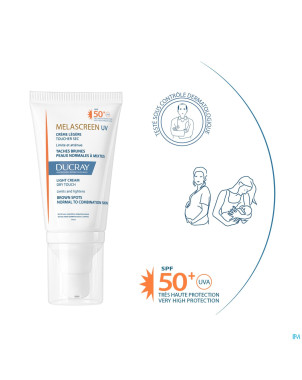 Ducray melascreen uv creme legere 40ml