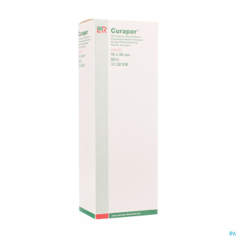 Curapor pans chirurg. steril   34cmx10cm  50 32918