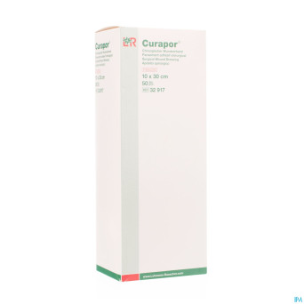 Curapor pans chirurg. steril   30cmx10cm  50 32917