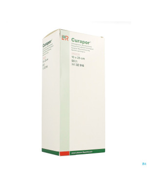 Curapor pans chirurg. steril   25cmx10cm  50 32916