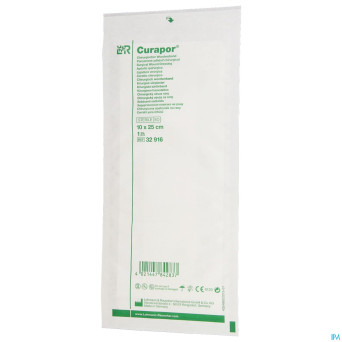 Curapor pans chirurg. steril   25cmx10cm  50 32916