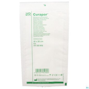 Curapor pans chirurg. steril   20cmx10cm  50 32915