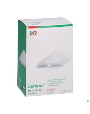 Curapor pans chirurg. steril   15cmx10cm  50 32914