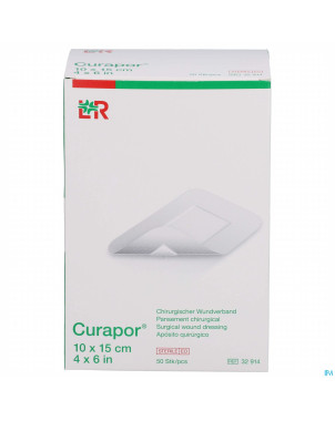 Curapor pans chirurg. steril   15cmx10cm  50 32914