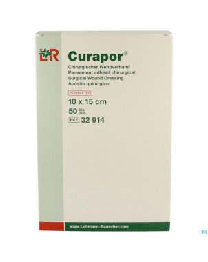 Curapor pans chirurg. steril   15cmx10cm  50 32914