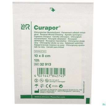 Curapor pans chirurg. steril    8cmx10cm  50 32913
