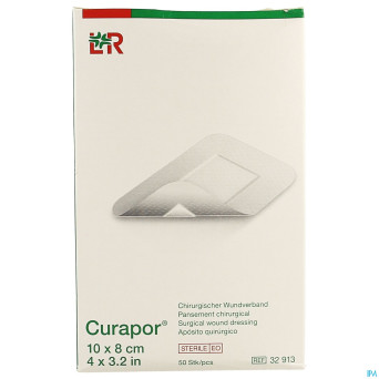 Curapor pans chirurg. steril    8cmx10cm  50 32913