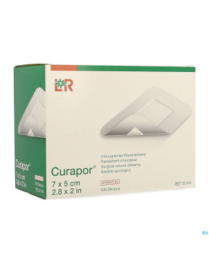 Curapor pans chirurg. steril    7cmx 5cm 100 32912