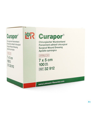 Curapor pans chirurg. steril    7cmx 5cm 100 32912