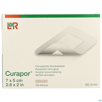 Curapor pans chirurg. steril    7cmx 5cm 100 32912