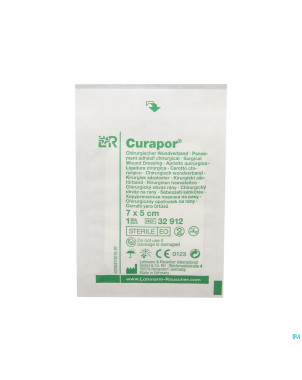 Curapor pans chirurg. steril    7cmx 5cm 100 32912
