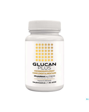 Glucan plus caps 60    pharmanutrics