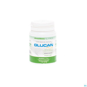 Glucan plus caps 60    pharmanutrics