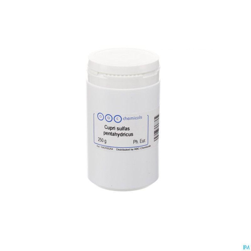 Cuivre sulfate 5h20    250g abc