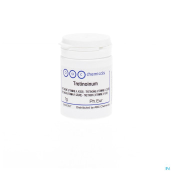 Tretinoine (vit a acide)    1g abc