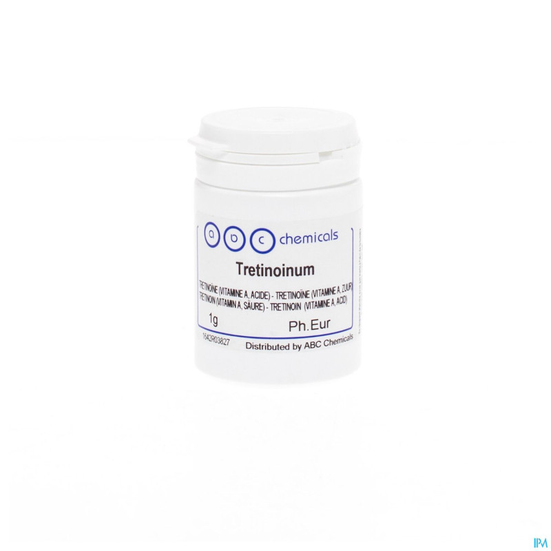 Tretinoine (vit a acide)    1g abc