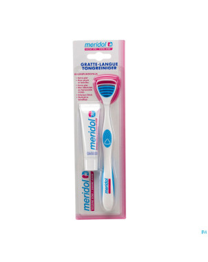 Meridol gratte-langue haleine sure 1+dentif 12ml