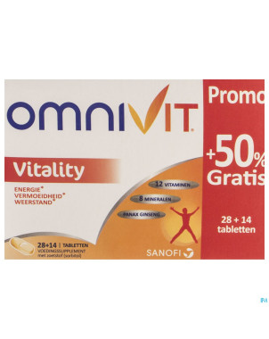 Omnivit vitality    tabl 28+14 promo