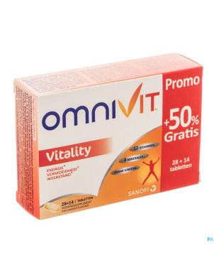 Omnivit vitality    tabl 84+42 promo
