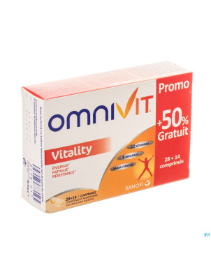 Omnivit vitality    tabl 84+42 promo